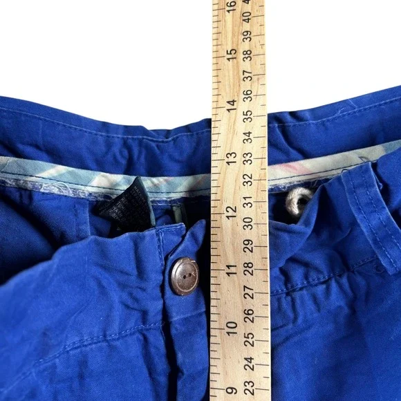 Polo Ralph Lauren Mens Blue Chino Shorts Sz 42 Cotton Summer Vacation Old Money - Picture 8 of 10